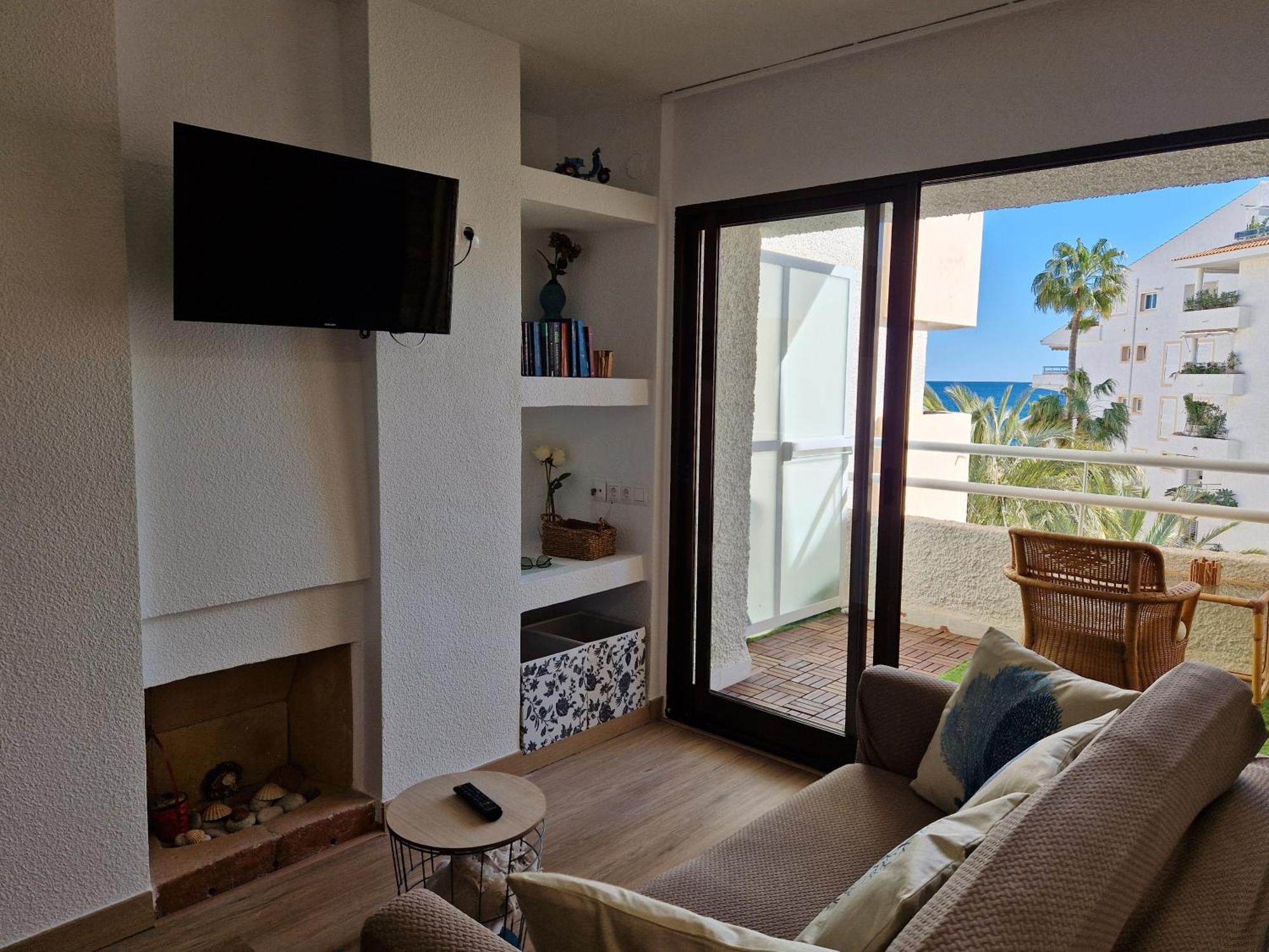 Azul - Estudio Con Vistas Al Mar, Piscina Y Acceso Directo A La Playa By Redi Altea Exteriér fotografie