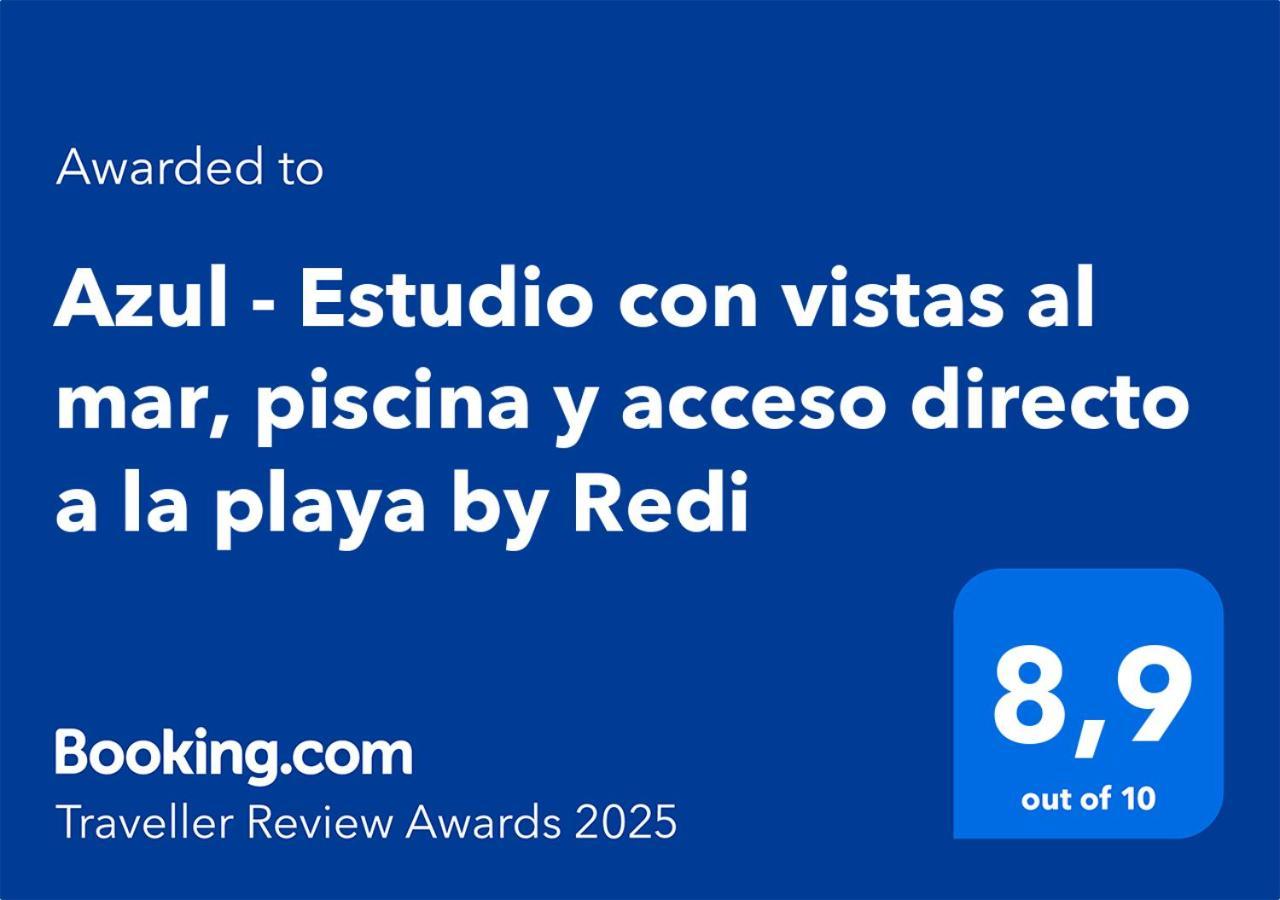 Azul - Estudio Con Vistas Al Mar, Piscina Y Acceso Directo A La Playa By Redi Altea Exteriér fotografie